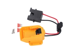Laxiscreed Adaptador De Bateria Para Ferramentas Elétricas Compatível Com Dcb200 E Interface De Conexão