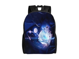 Mochila Hatsune Miku R351 Para Estudantes, Leve E Resistente, Impermeável E Com Alça De Ombro Ajustável.