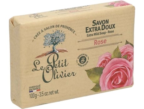 Sabonete LE PETIT OLIVIER Rosa (100 ml)