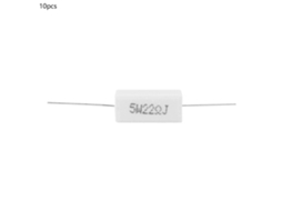 10 Peças Resistor de Cimento Potência 5w 22r
