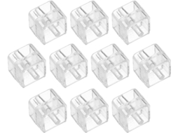 Conjunto Fuoyloo com 10 núcleos de reposição para dispensador de adesivo pequeno, 10 núcleos de plástico reutilizáveis.