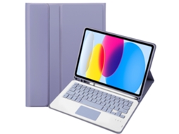 Lurelia Capa Com Teclado Bluetooth Para Ipad Air 5 10.9 Com Teclado Mágico