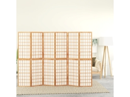 Vidaxl Biombo Dobrável Com 6 Painéis Estilo Japonês 240x170 Cm