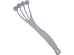 Escova De Banho Happyyami Com Cabo Longo E Cabeça Silicone, Escova Esfoliante Corporal Para Limpeza Das Costas, Massagem