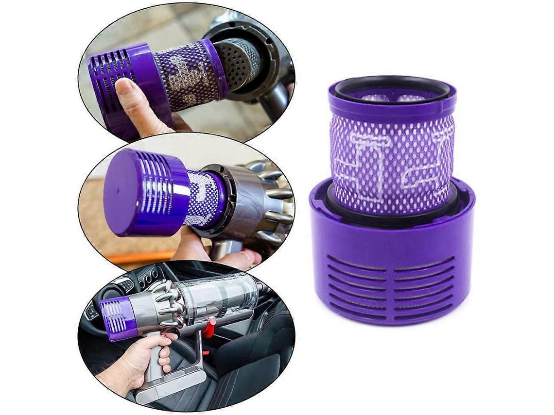 Pacote Com 6 Filtros Hepa De Reposição Para V10 Sv12, Código 969082-01, Laváveis E Reutilizáveis._ptg