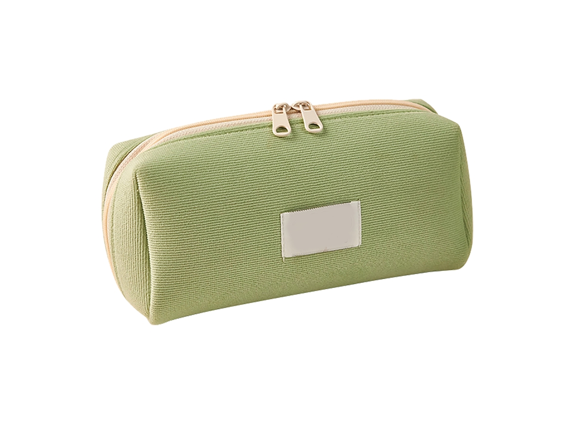 Estuche Para Lápices Elegante, De Gran Capacidad, Color Verde, Con Bonito Diseño, Para Niñas En Edad Escolar.