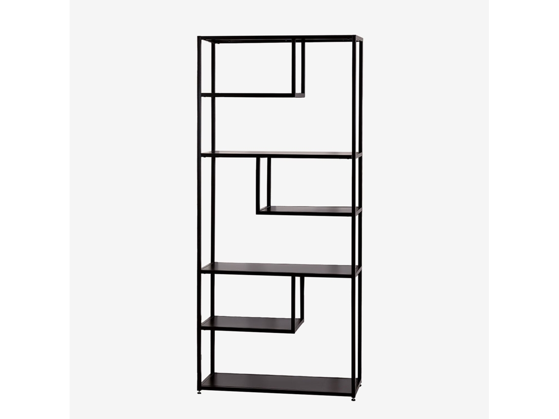 Estante em Aço Thura Aço Negro-De-Fumo SKLUM