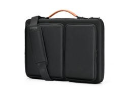 Bolsa Para Portátil Lurelia, Compatível Com Portáteis/tablets Até 13,3", Preto Escuro, Nylon, Proteção Antiquedas