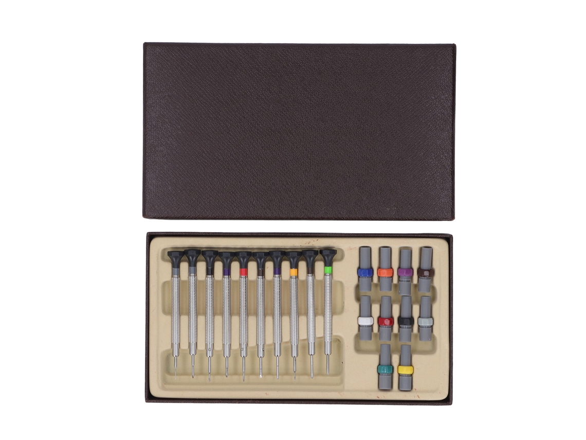Conjunto De Chaves De Fenda Para Reparo De Relógio (identificação Fácil, Não Escorregadizo)