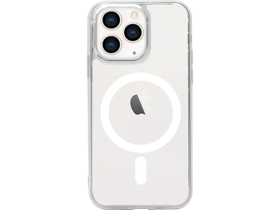 Capa iPhone 13 Pro MUVIT Recycletek Mag Safe Transparente