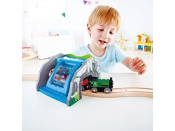 Túnel Com Cachoeira Para Trilho De Trem Hape Brinquedos De Madeira Multicolorido