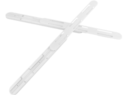 Corrediças Para Gaveta Ipetboom, 2 Peças, Em Abs Branco, Com Função De Trilho Deslizante, Guias Para Móveis Práticas E