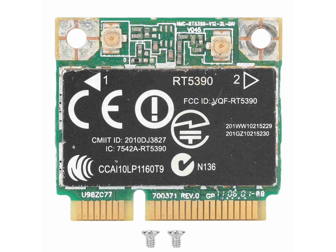 Placa De Rede Sem Fio Rt5390, Adaptador Wifi Half Mini Pci Para Hp.