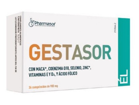 Gestasor El 900 Mg 36 Comprimidos PHARMASOR