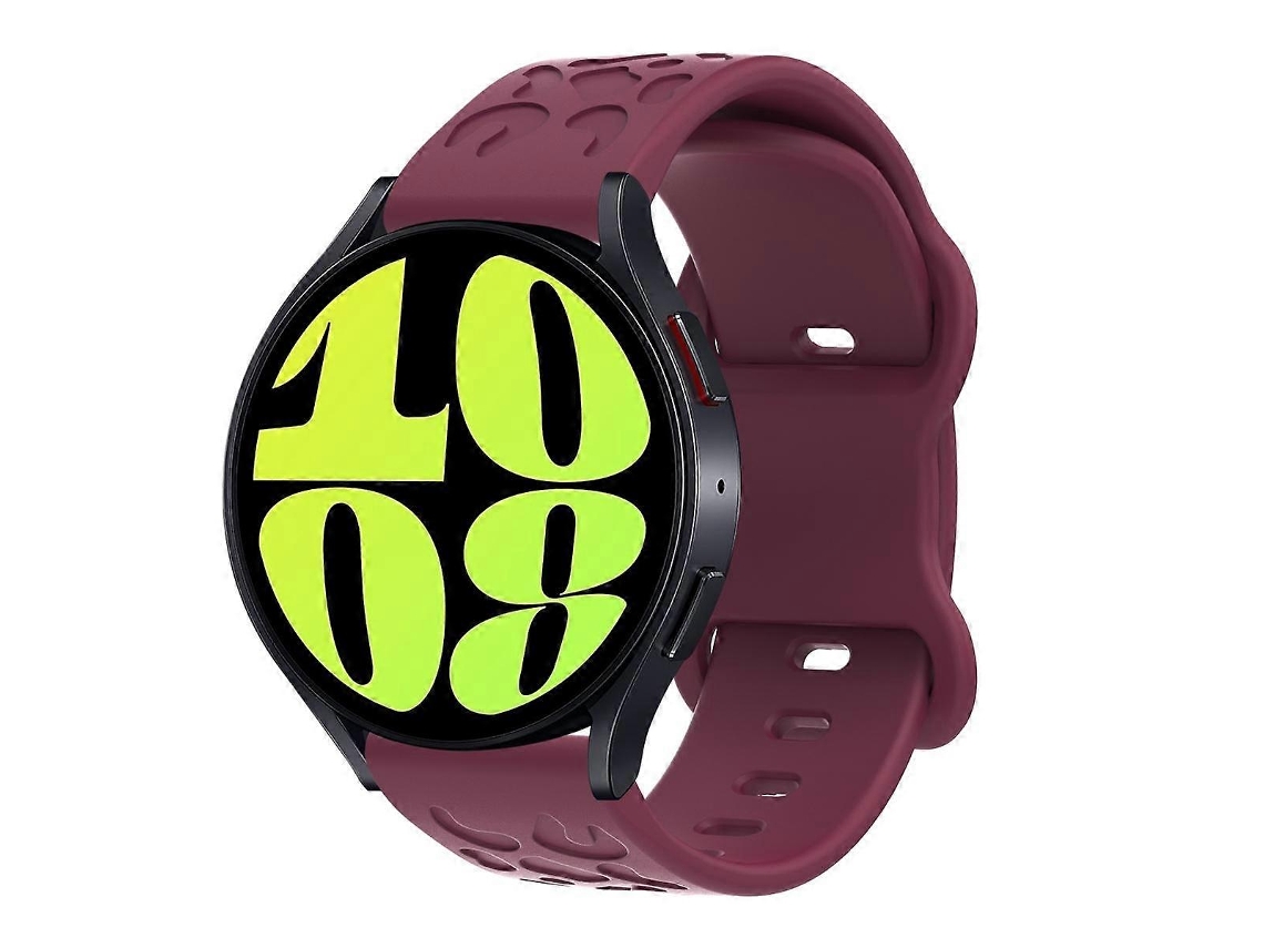 Pulseira De Silicone Para Relógio Com Estampa De Leopardo E Fecho Borboleta Da Kalebol