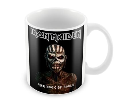 Caneca Iron Maiden Livro Das Almas Heavy Metal Sim Fabulous Bijoux