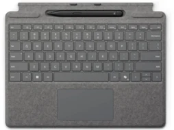 Teclado MICROSOFT Surface Pro Copilot com Slim Pen (Platina)