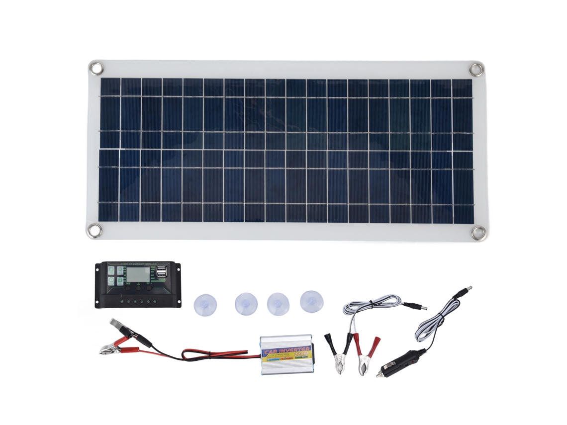 Laxiscreed Painéis Solares Com Controladores De Carga E Inversor Para Energia Sustentável