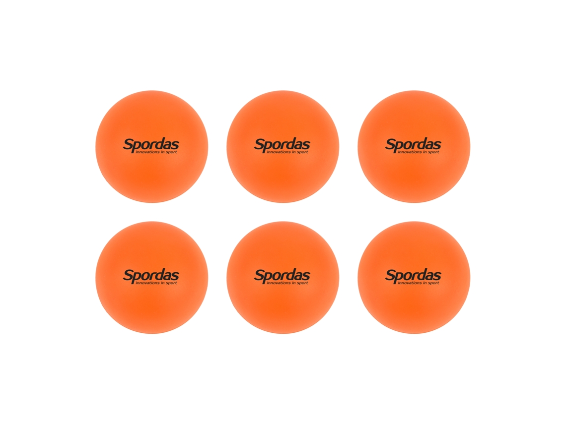 Conjunto de 6 Bolas de Hóquei Escolar SPORDAS