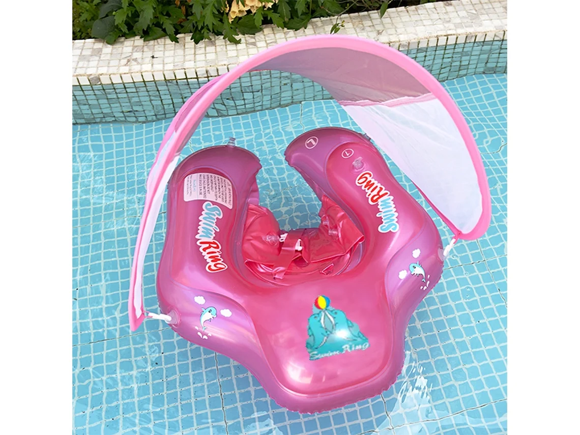 Boia De Natação Para Bebê, Anel De Pescoço Para Recém-nascidos, Colar Anti-engasgo Para Natação De 0 A 12 Meses -aquaforge