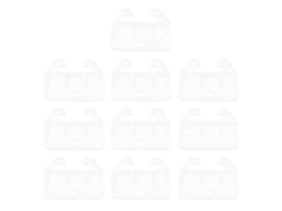 Guias De Trilha De Gaveta 20pcs Allinless