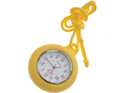 Relógio Bolso Amarelo GOKOCO com Silicone e Uso Médico