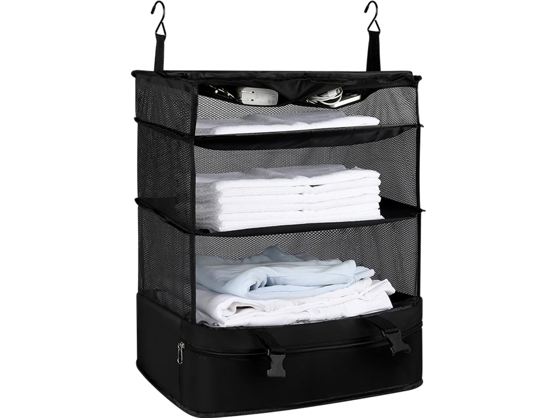 Organizador de Bolsa de Três Camadas para Pendurar BRILVIBERA