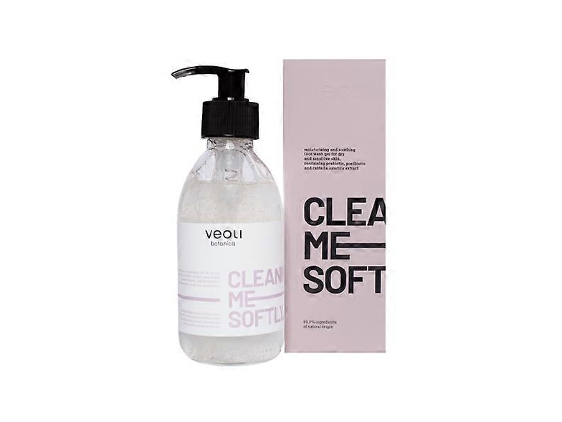Veoli Botanica Gel De Limpeza Facial Suave, 190 Ml