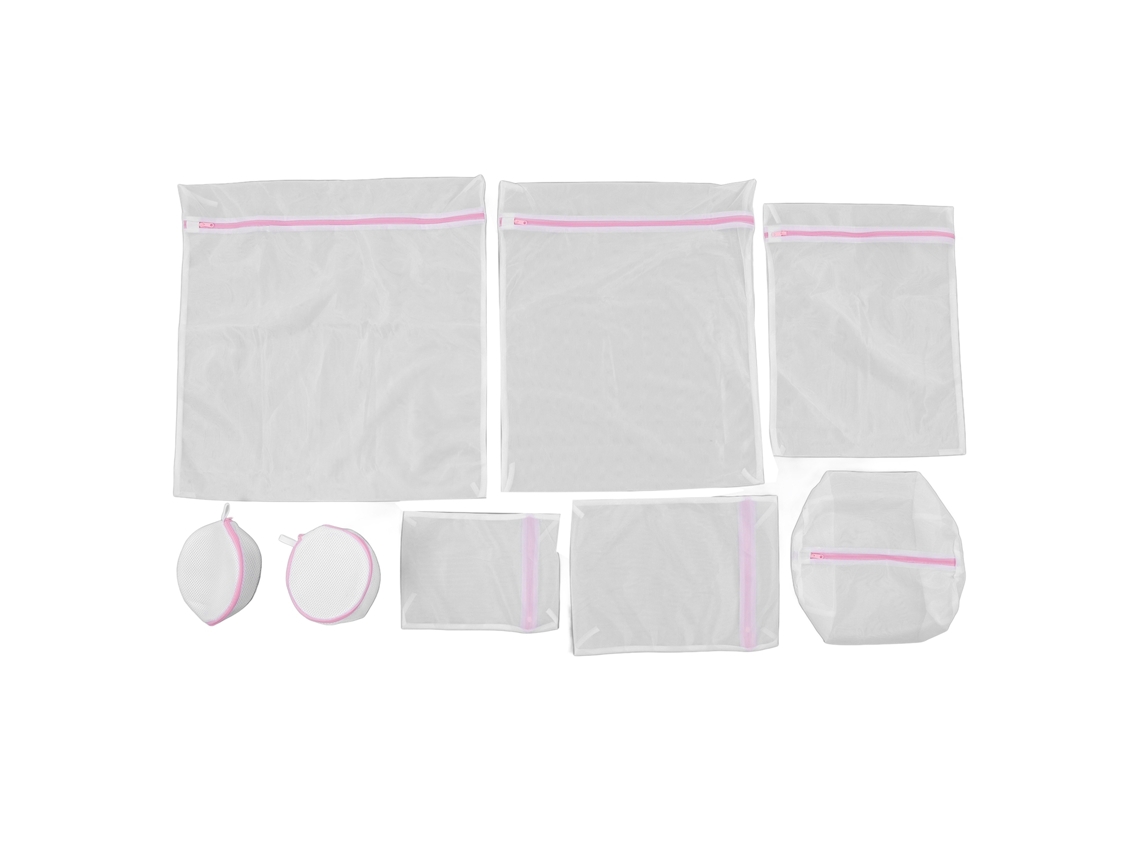 8pcs Sacolas de Lavanderia Reutilizáveis S/MARCA