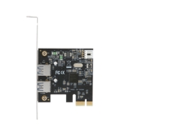Placa De Expansão Usb3.0 2 Portas Adaptador Pcie 5gbps Placa De Conversão De Alta Velocidade