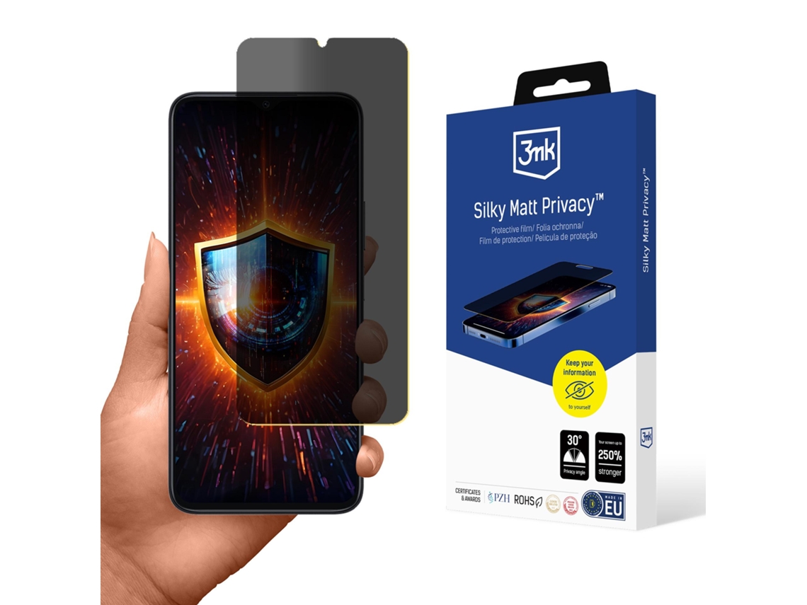 Película Protetora 3mk Protection Para Honor X6b, Privacidade Fosca E Antirrelatividade