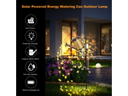Bj-lâmpada Solar Jarra De Rega 41led 720mm Ip65 Luzes De Fada Para Jardim Pátio Decoração Festiva Natal