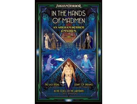 Livro In the Hands of Madmen An Arkham Horror Omnibus de SA Sidor (Inglês)