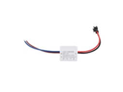 2026 driver de Potência Led 500ma 1x3w Transformador para Lâmpadas Led Entrada Ac95‑265v Saída 2‑4vdc