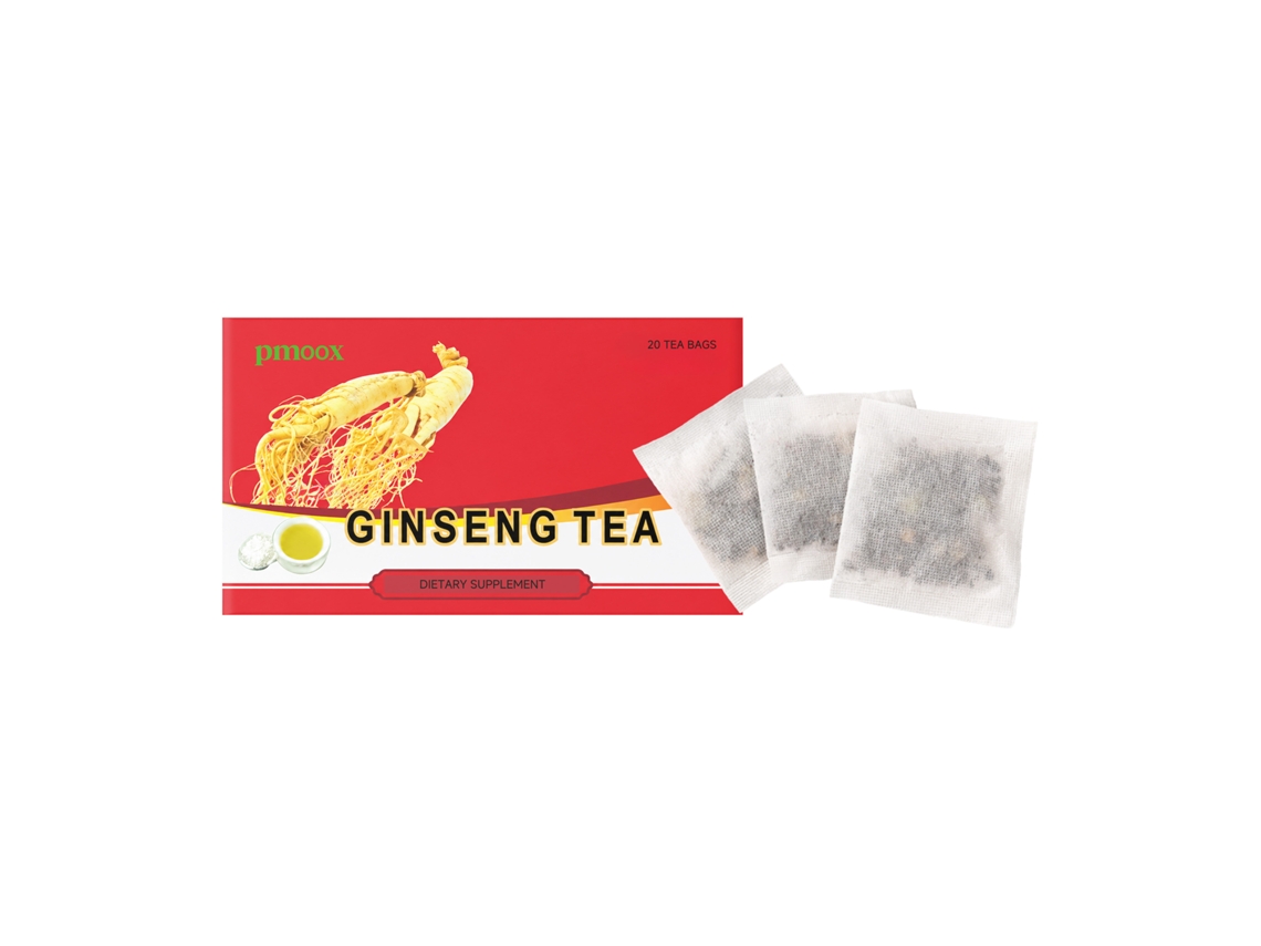 Chá de Ginseng Herbais para Vitalidade