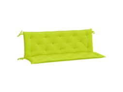 Garden Bench Cushion, Garden Bench Cushions Vidaxl Verde Tecido (150 X 50 X 7 Cm)