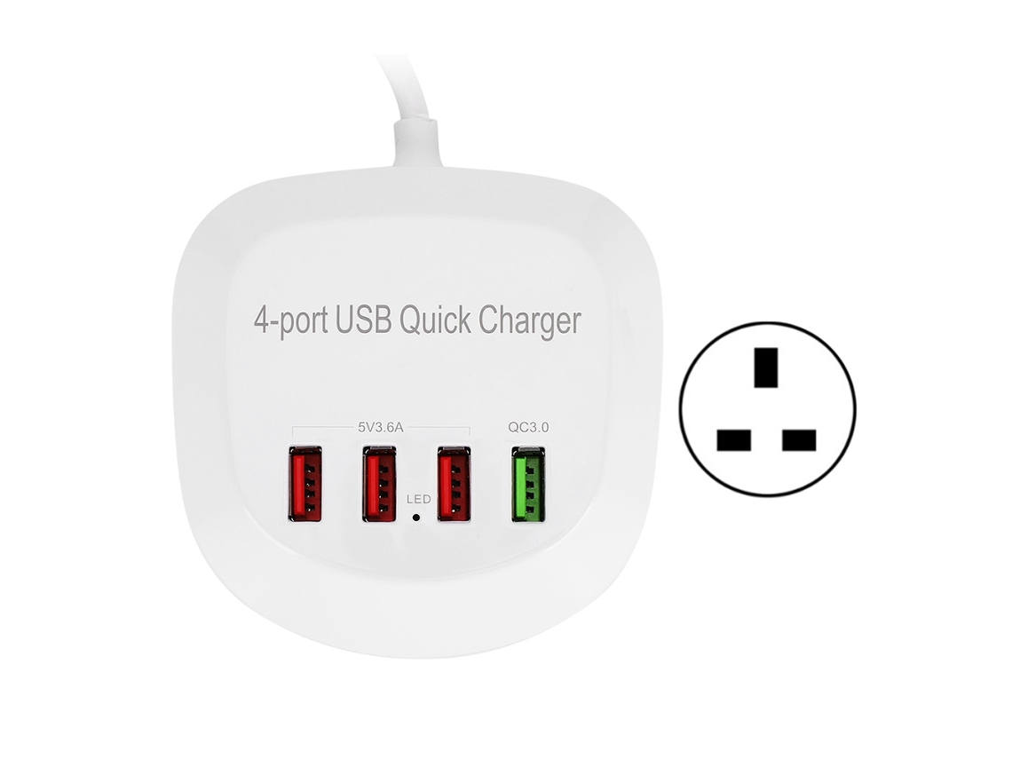 Carregador Usb com 4 Portas EOOCOO