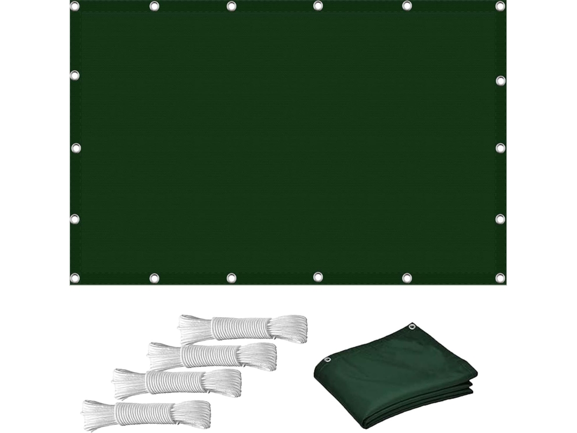 Tela De Privacidade, Guojun, , Material Alta Qualidade, Verde Escuro, Para Varanda, Jardim