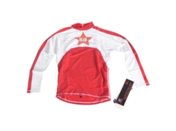 Camiseta de Mangas Compridas Lycra Vermelho Mrip