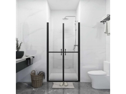 Vidaxl Porta De Duche Esg Transparente (78-81)x190 Cm