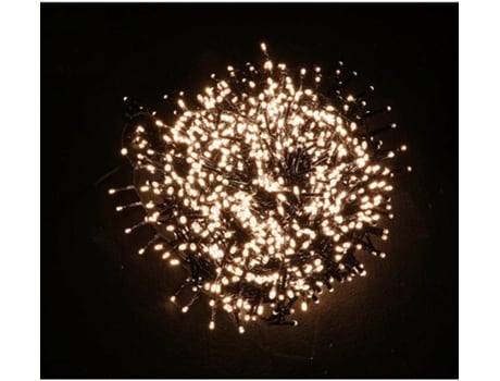 Adereço GUIRMA 1000 Led Branco Quente Multifuncional Externo 20 M