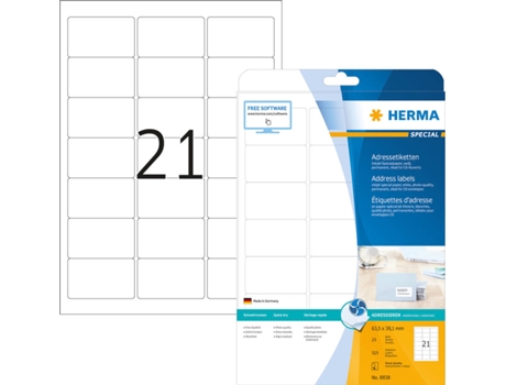 Etiquetas Autocolantes  8838