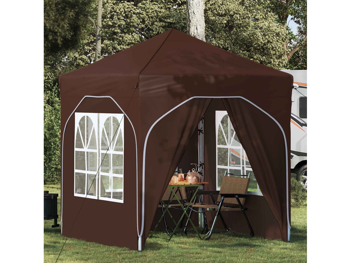 Vidaxl Tenda De Festa Pop-up 192 X 192 X 245 Cm Castanho