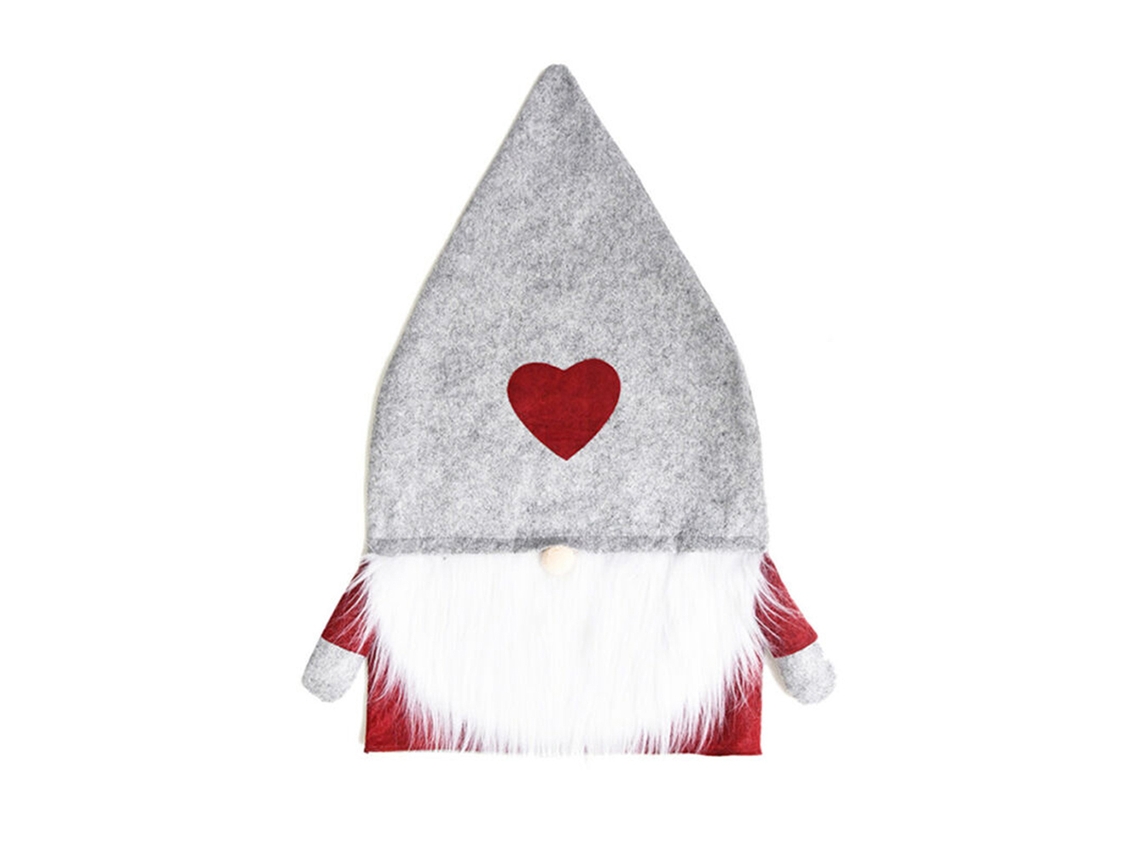 Capinha Decorativa Natal Estilo Nórdico Para Cadeira