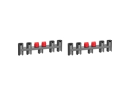 2x Holder Accessory For V7 V8 V10 V11, Docking Station Organizer For Vacuum Cleaner With 9 Storage Sockets