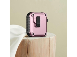 Capa protetora Eagle à prova de choque para fones de ouvido AirPods 1/2 com Switch. GIECY