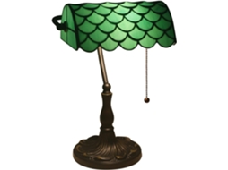 Abajur De Mesa Botowi Estilo Banqueiro, Verde, Para Restaurante, Estilo Tiffany, Para Escrivaninha, Biblioteca Ou