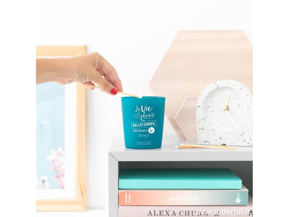 Velas Perfumadas A Vida Está Cheia De Coisas Bonitas Mr Wonderful Velas Perfumadas A Vida Está Cheia De Coisas Bonitas Mr Wonderful