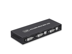 Switch Kvm Dvi 4k 2 em 1 para Dois Computadores Usb e Teclado Compartilhados. SFUSHOS