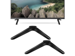 Lurelia Suportes De Tv, Suportes De Tv Para Mesa, Suporte Para Tv Com Parafusos Pretos